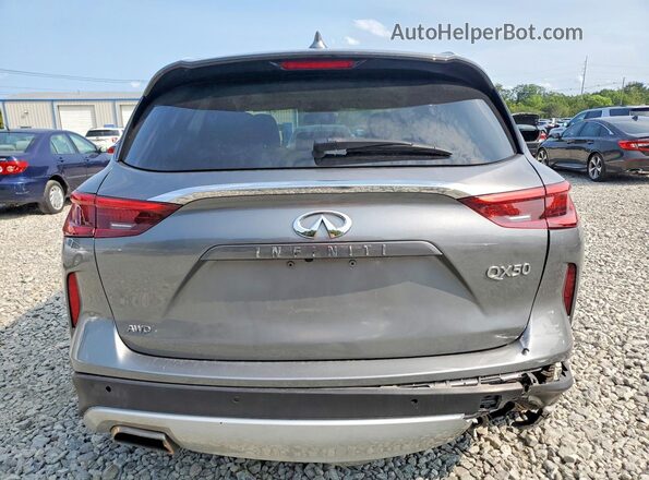 3PCAJ5M31LF104196 2020 INFINITI QX50 Gray Rear view