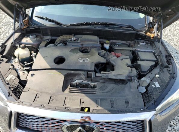 3PCAJ5M31LF104196 2020 INFINITI QX50 Gray Engine compartment view