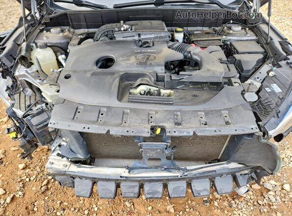 3PCAJ5M32KF112127 2019 INFINITI QX50 Gray Engine compartment view