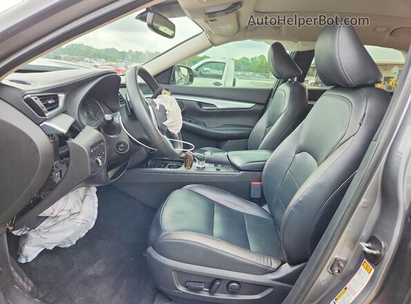 3PCAJ5M32KF112127 2019 INFINITI QX50 Gray Front interior view