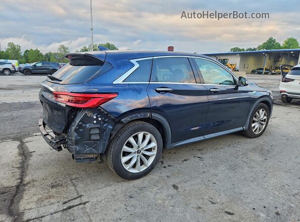 3PCAJ5M32KF122995 2019 INFINITI QX50 Blue Tył prawy