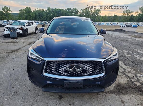 3PCAJ5M32KF122995 2019 INFINITI QX50 Blue Widok z przodu