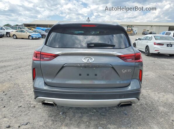 3PCAJ5M32KF146343 2019 INFINITI QX50 Gray Rear view
