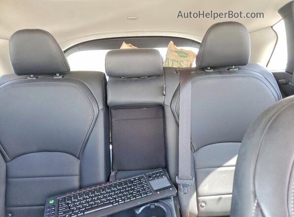 3PCAJ5M32KF146343 2019 INFINITI QX50 Gray Rear seats view