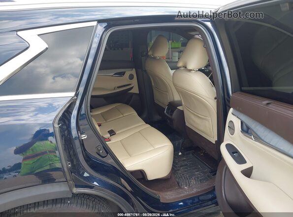 3PCAJ5M32LF115238 2020 INFINITI QX50 Blue VIN კოდის სტიკერის ხედი