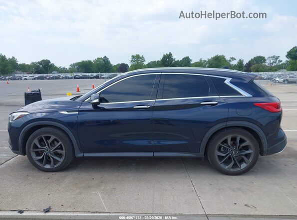 3PCAJ5M32LF115238 2020 INFINITI QX50 Blue სალონის 360-გრადუსიანი ხედი