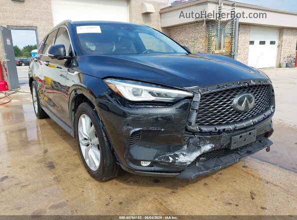 3PCAJ5M33KF104411 2019 INFINITI QX50 Черный Вид спереди