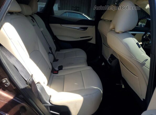 3PCAJ5M34LF105648 2020 INFINITI QX50 Brown Rear interior view