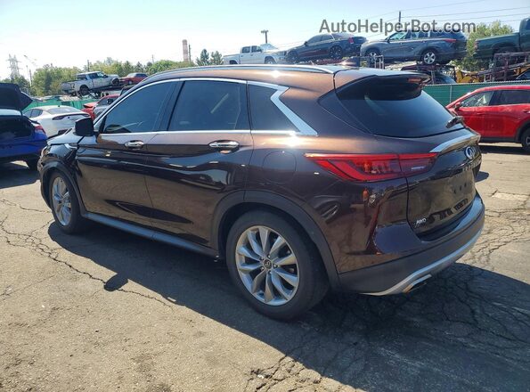 3PCAJ5M34LF105648 2020 INFINITI QX50 Brown Rear left
