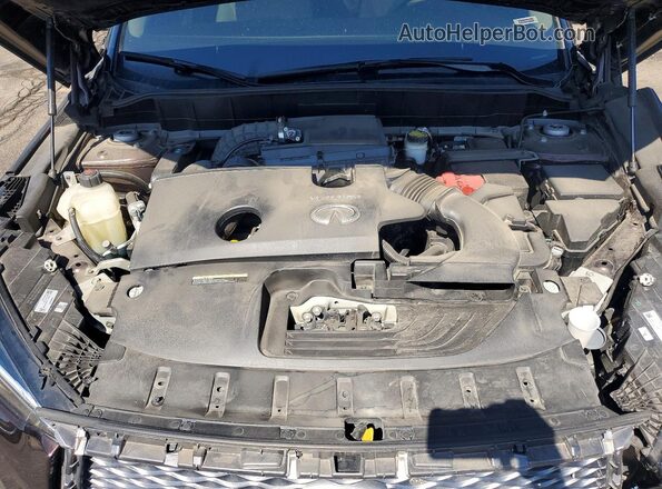 3PCAJ5M34LF105648 2020 INFINITI QX50 Brown Engine compartment view