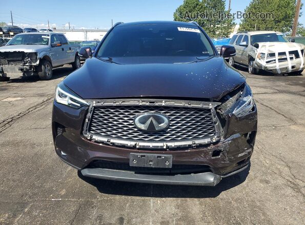 3PCAJ5M34LF105648 2020 INFINITI QX50 Brown Front view