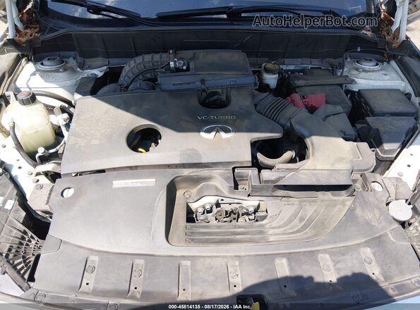 3PCAJ5M35KF107505 2019 INFINITI QX50 White Rear view