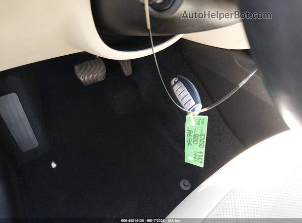 3PCAJ5M35KF107505 2019 INFINITI QX50 White Dashboard view