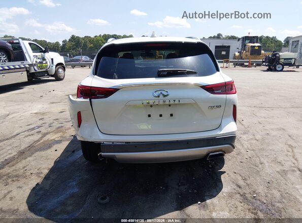 3PCAJ5M35KF107505 2019 INFINITI QX50 White 