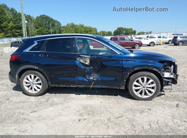 3PCAJ5M35KF117810 2019 INFINITI QX50 Dark Blue სალონის 360-გრადუსიანი ხედი