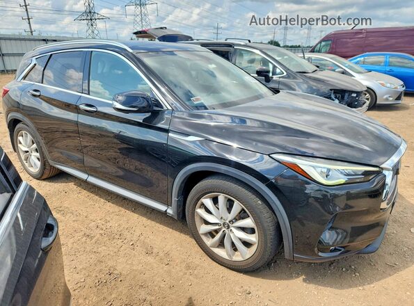 3PCAJ5M36KF102975 2019 INFINITI QX50 Black Delantero derecho