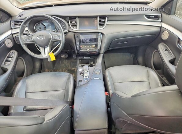 3PCAJ5M36KF102975 2019 INFINITI QX50 Black Vista del salpicadero