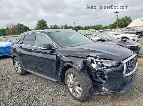 3PCAJ5M36KF142246 2019 INFINITI QX50 Black Front right