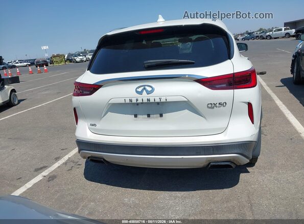 3PCAJ5M37KF113659 2019 INFINITI QX50 White 
