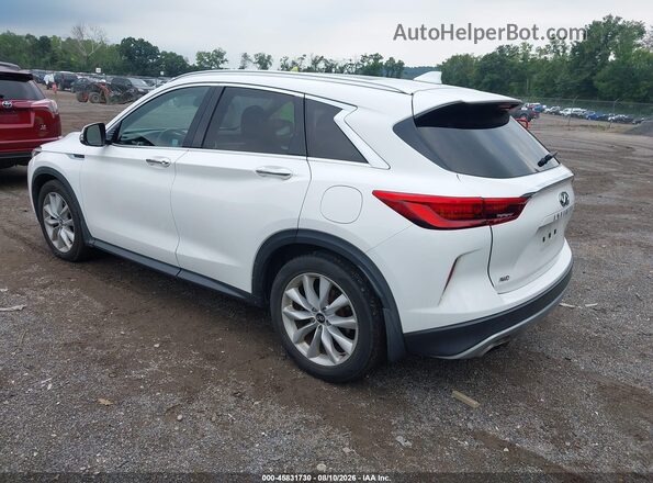 3PCAJ5M37KF126413 2019 INFINITI QX50 Белый Задняя левая четверть