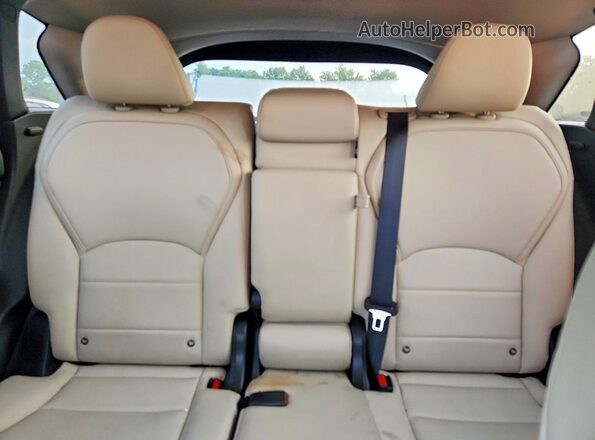 3PCAJ5M38KF132432 2019 INFINITI QX50 Blue Вид задніх сидінь