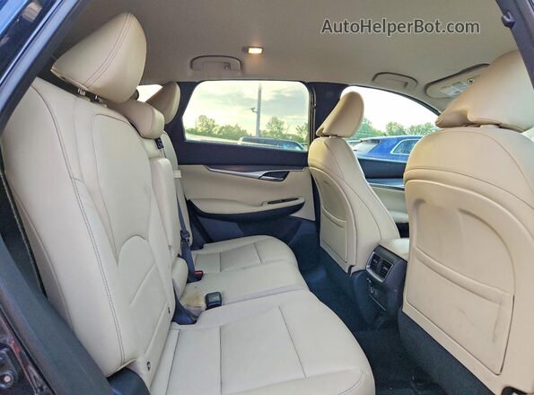 3PCAJ5M38KF132432 2019 INFINITI QX50 Blue Вид задньої частини салону