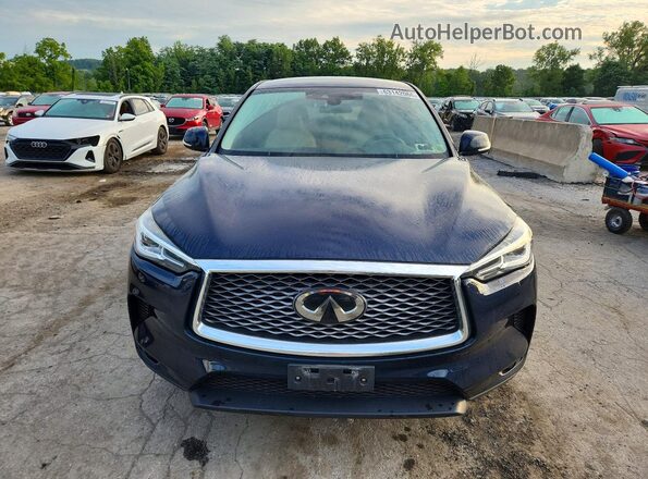 3PCAJ5M38KF132432 2019 INFINITI QX50 Blue Вид спереду