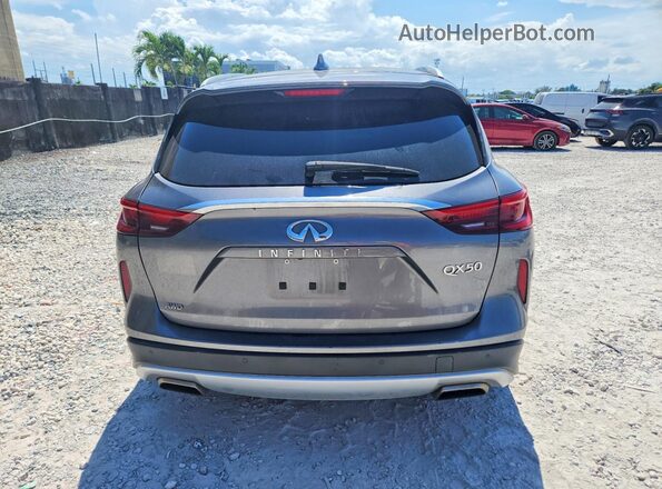 3PCAJ5M38LF100369 2020 INFINITI QX50 Gray Widok z tyłu