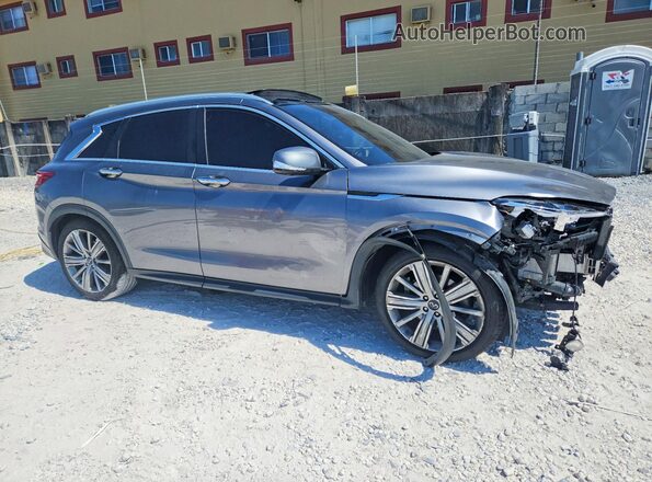 3PCAJ5M38LF100369 2020 INFINITI QX50 Gray Przód prawy