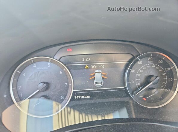 3PCAJ5M38LF100369 2020 INFINITI QX50 Gray Widok zestawu wskaźników