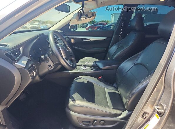 3PCAJ5M38LF100369 2020 INFINITI QX50 Gray Widok wnętrza z przodu