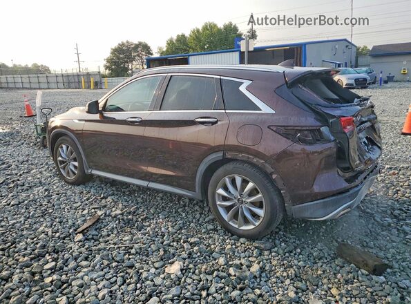 3PCAJ5M38LF102574 2020 INFINITI QX50 Burgundy Задня ліва чверть