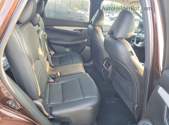 3PCAJ5M38LF102574 2020 INFINITI QX50 Burgundy Вид задньої частини салону