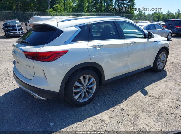 3PCAJ5M38LF115101 2020 INFINITI QX50 White Հետևի աջ