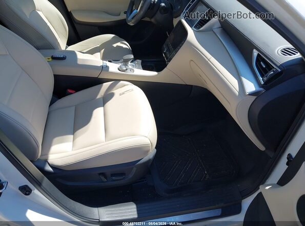 3PCAJ5M38LF115101 2020 INFINITI QX50 White Սալոնի դիմացի տեսք
