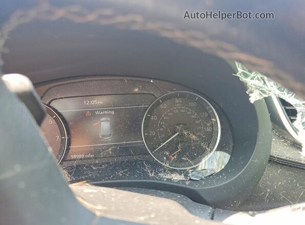 3PCAJ5M39LF109694 2020 INFINITI QX5 Silver Սարքավորումների վահանակի տեսք
