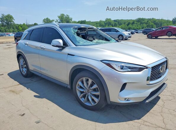 3PCAJ5M39LF109694 2020 INFINITI QX5 Silver Առջևի աջ