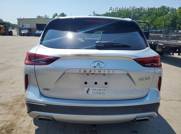 3PCAJ5M39LF109694 2020 INFINITI QX5 Silver Հետևի տեսք
