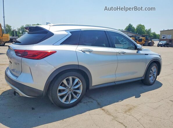 3PCAJ5M39LF109694 2020 INFINITI QX5 Silver Հետևի աջ