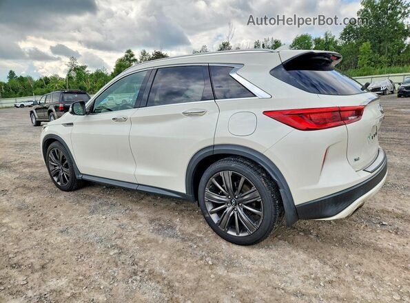 3PCAJ5M39LF118377 2020 INFINITI QX50 Белый Задняя левая четверть