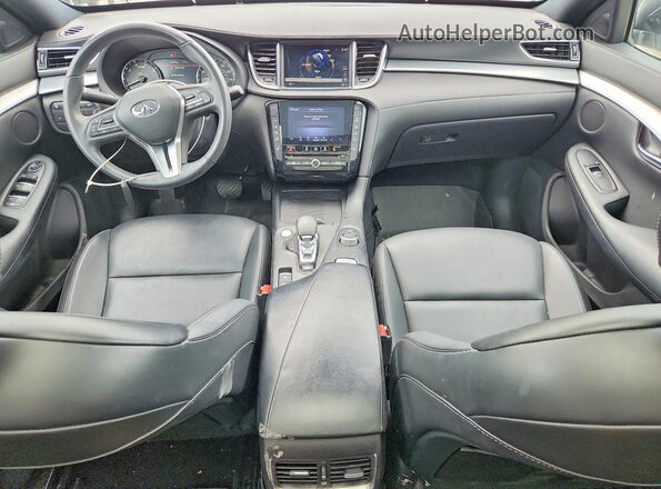 3PCAJ5M39LF118377 2020 INFINITI QX50 Белый Вид панели приборов