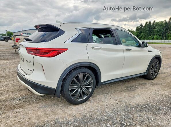 3PCAJ5M39LF118377 2020 INFINITI QX50 Белый Задняя правая четверть