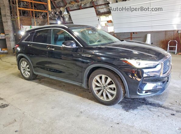 3PCAJ5M3XKF122145 2019 INFINITI QX50 Black წინა მარჯვენა