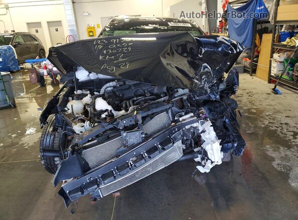 3PCAJ5M3XKF130729 2019 INFINITI QX50 Blue Widok z przodu