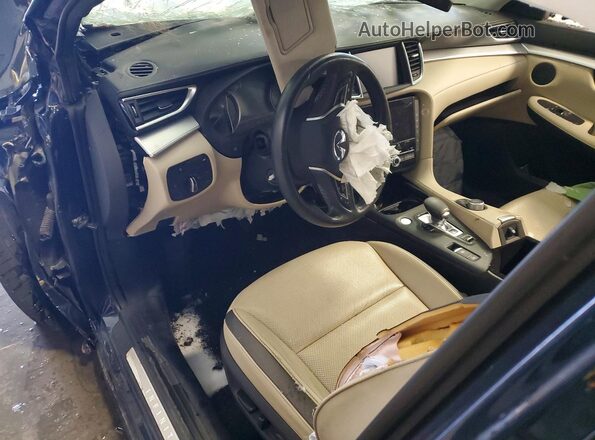 3PCAJ5M3XKF130729 2019 INFINITI QX50 Blue Widok deski rozdzielczej