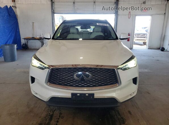 3PCAJ5M3XLF105184 2020 INFINITI QX50 White წინა ხედი
