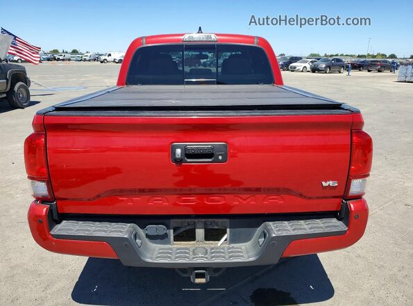 3TMAZ5CN1HM041602 2017 TOYOTA TACOMA Red Հետևի տեսք