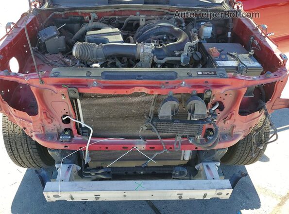 3TMAZ5CN1HM041602 2017 TOYOTA TACOMA Red Սալոնի հետևի տեսք