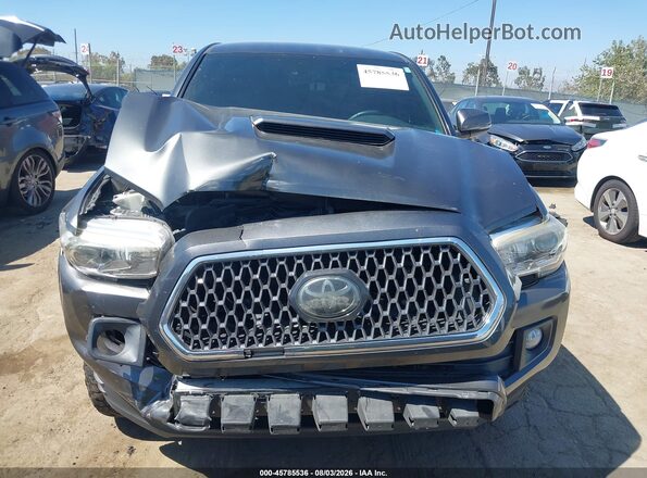 3TMAZ5CN1JM067008 2018 TOYOTA TACOMA Gray Vista frontal