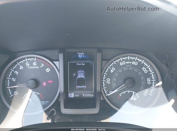 3TMAZ5CN1JM067008 2018 TOYOTA TACOMA Gray Vista de los asientos traseros